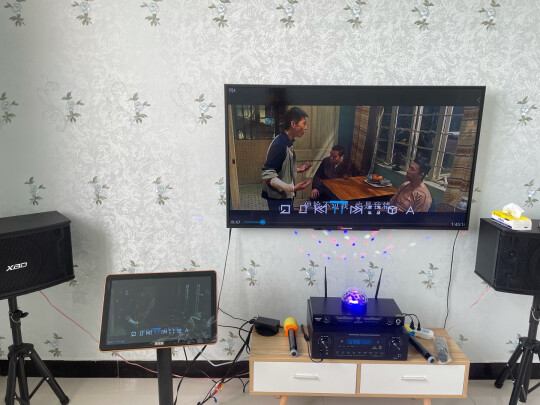 %title插图%num 【万元音效】炫宝迪 家庭影院KTV音响套装点歌机一体机卡拉ok点唱机家用点歌台大型演出会议室音箱 【内置5万首歌曲】影K双系统2TB
